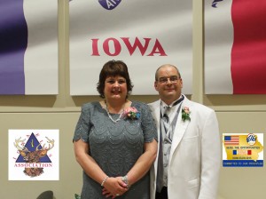 President Roger McQueen and First Lady Julie